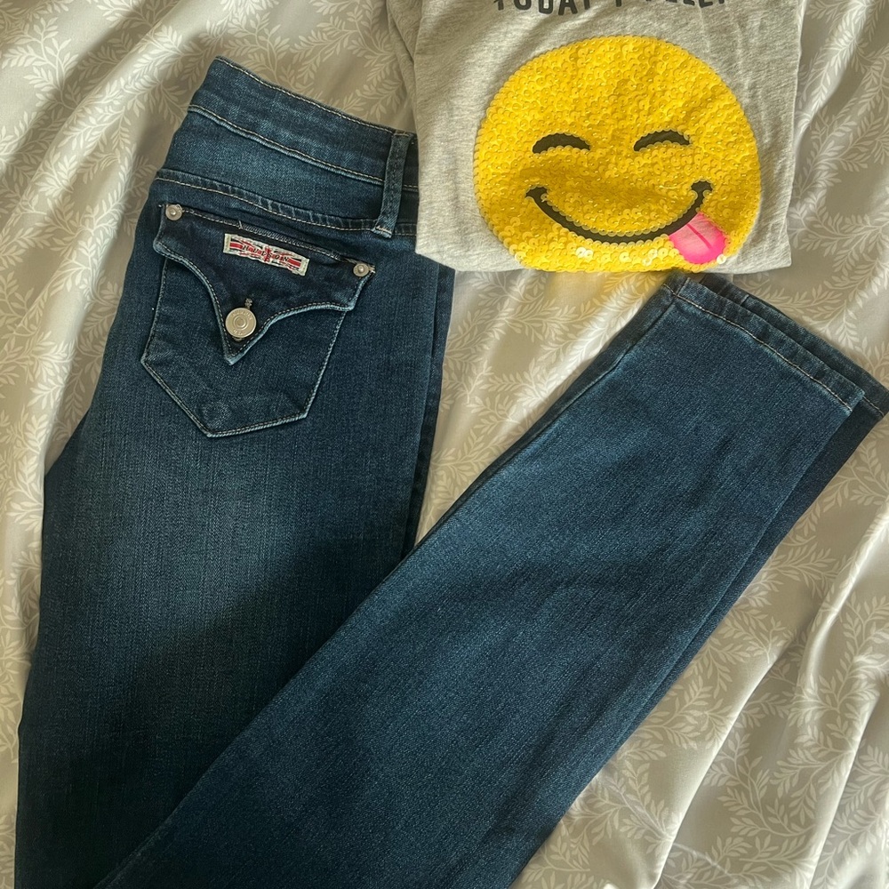 Stylish Blue Hudson Jeans